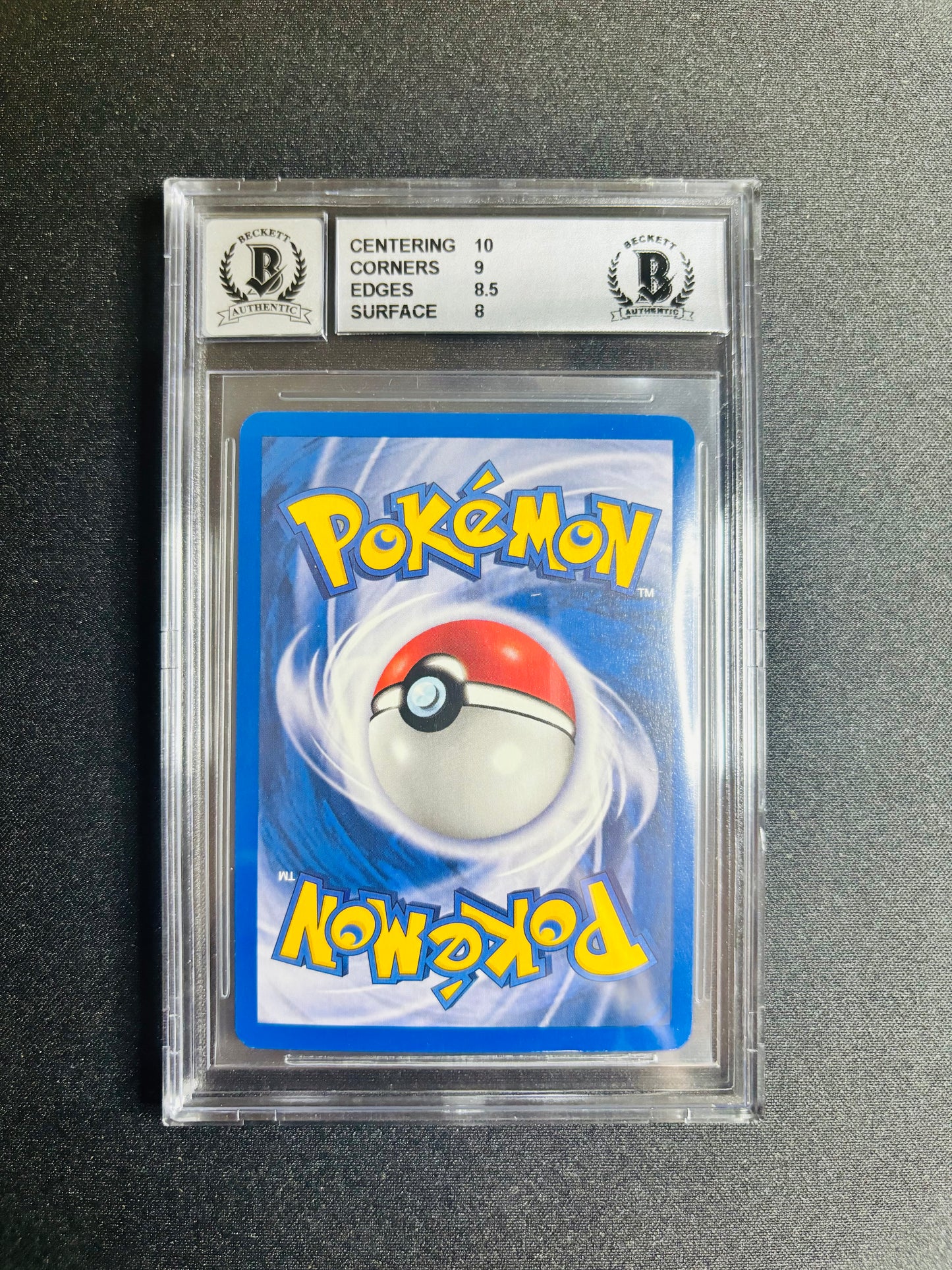 2000 TEAM ROCKET 1ST EDITION DARK RAICHU HOLO R #83 MITSUHIRO ARITA AUTHENTIC AUTOGRAPH BGS 8.5/8