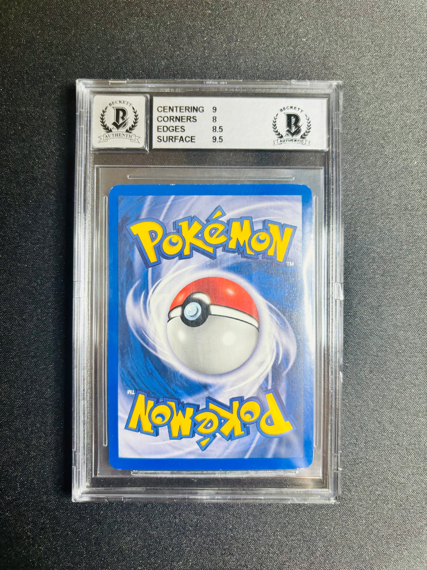 2000 TEAM ROCKET 1ST EDITION DARK BLASTOISE HOLO R #3 MITSUHIRO ARITA AUTHENTIC AUTOGRAPH BGS 8.5/10