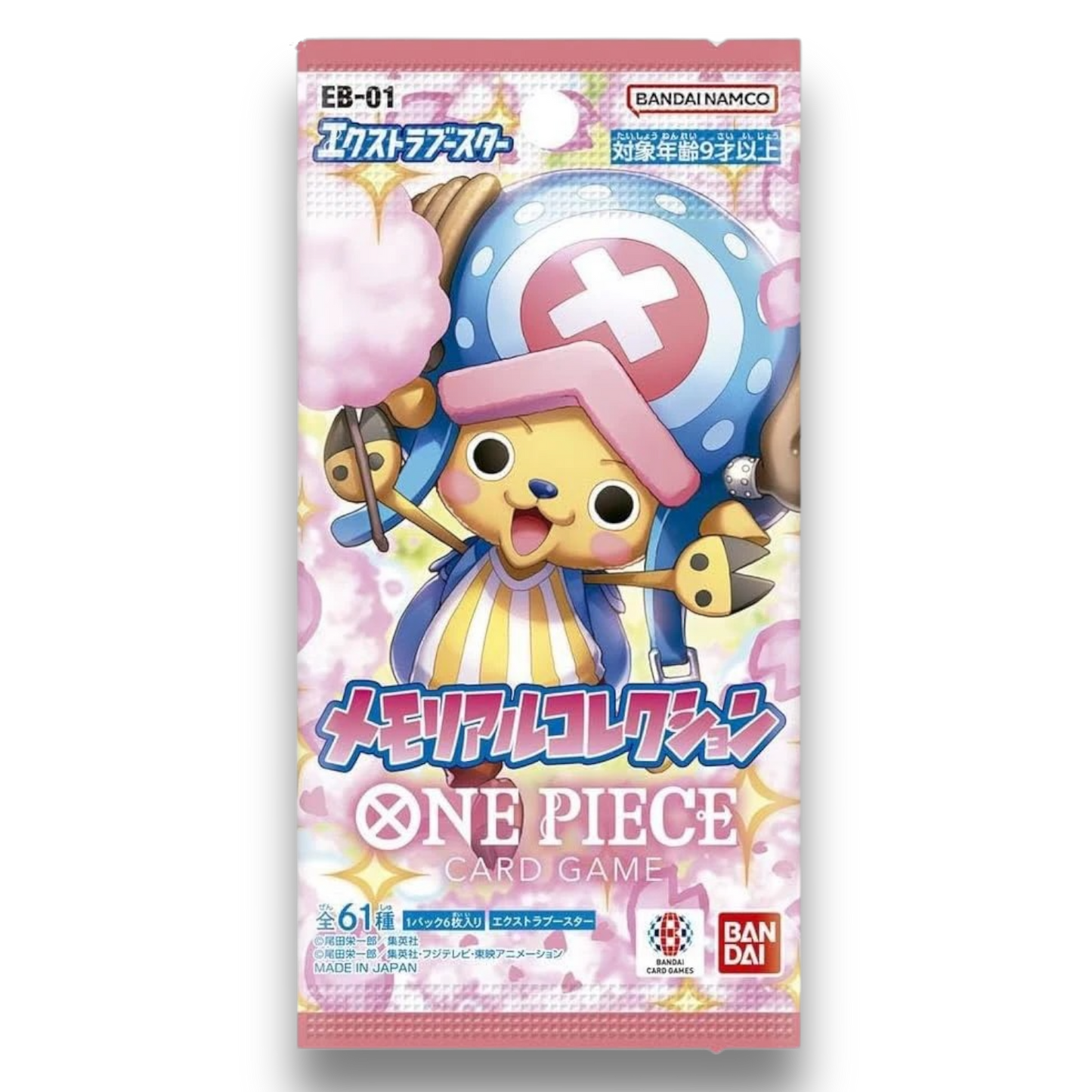 ONE PIECE TCG EB-01 - Memorial Collection JPN [Bustina Singola da 6 Carte]