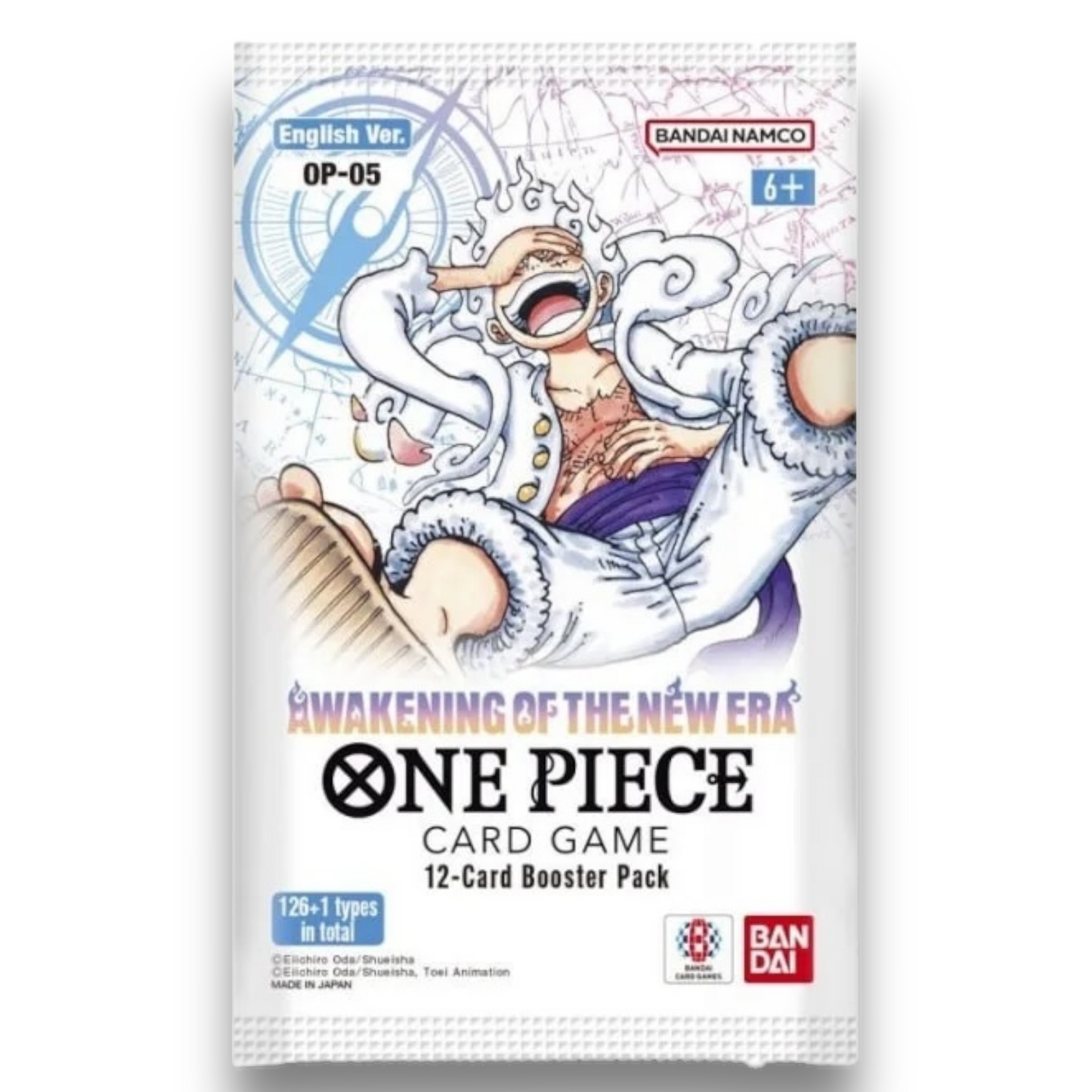 ONE PIECE TCG OP-05 - Awakening of the new era ENG [Bustina Singola da 12 Carte]
