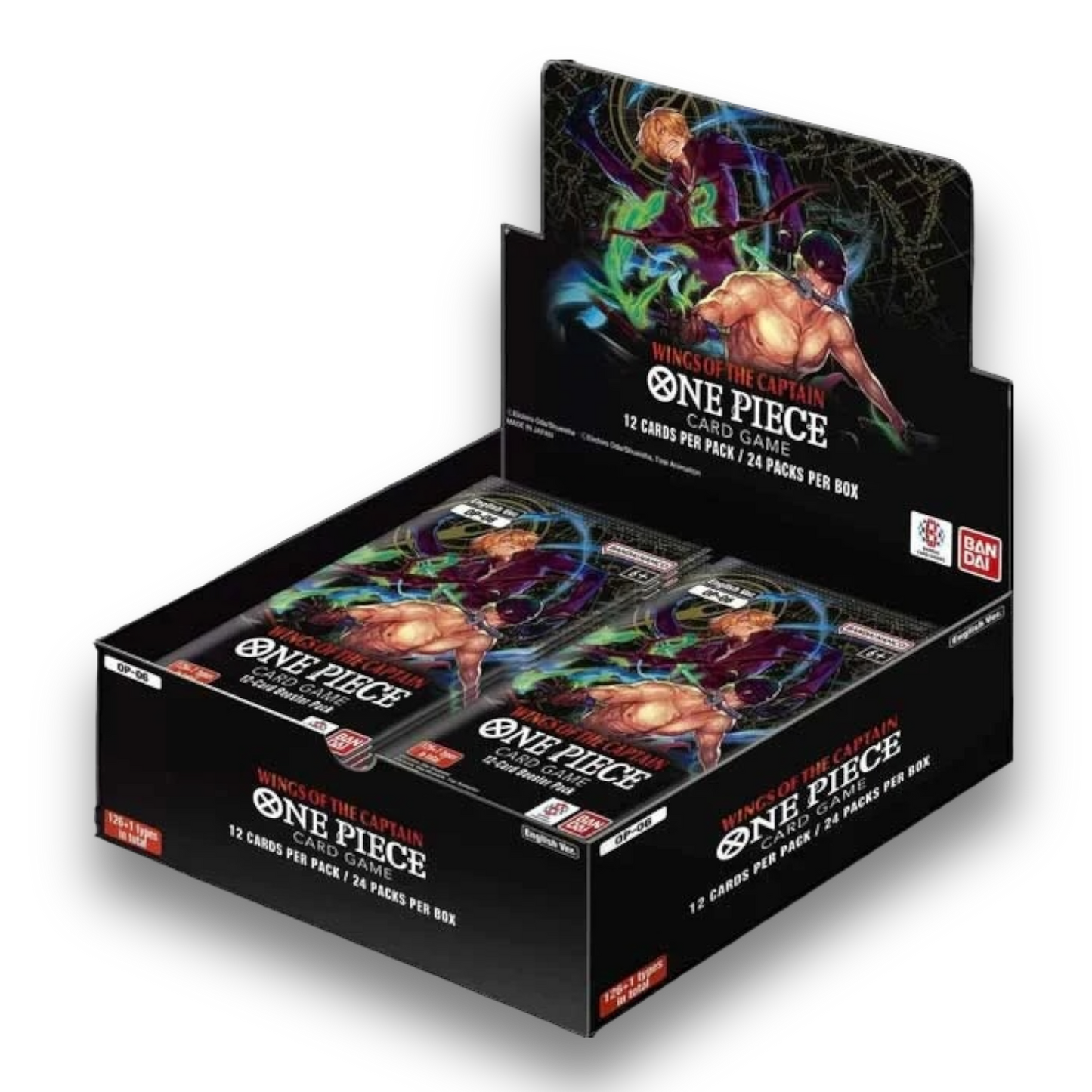 ONE PIECE TCG OP-06 - Wings of the Captain ENG [Display Box 24 Bustine SEALED]