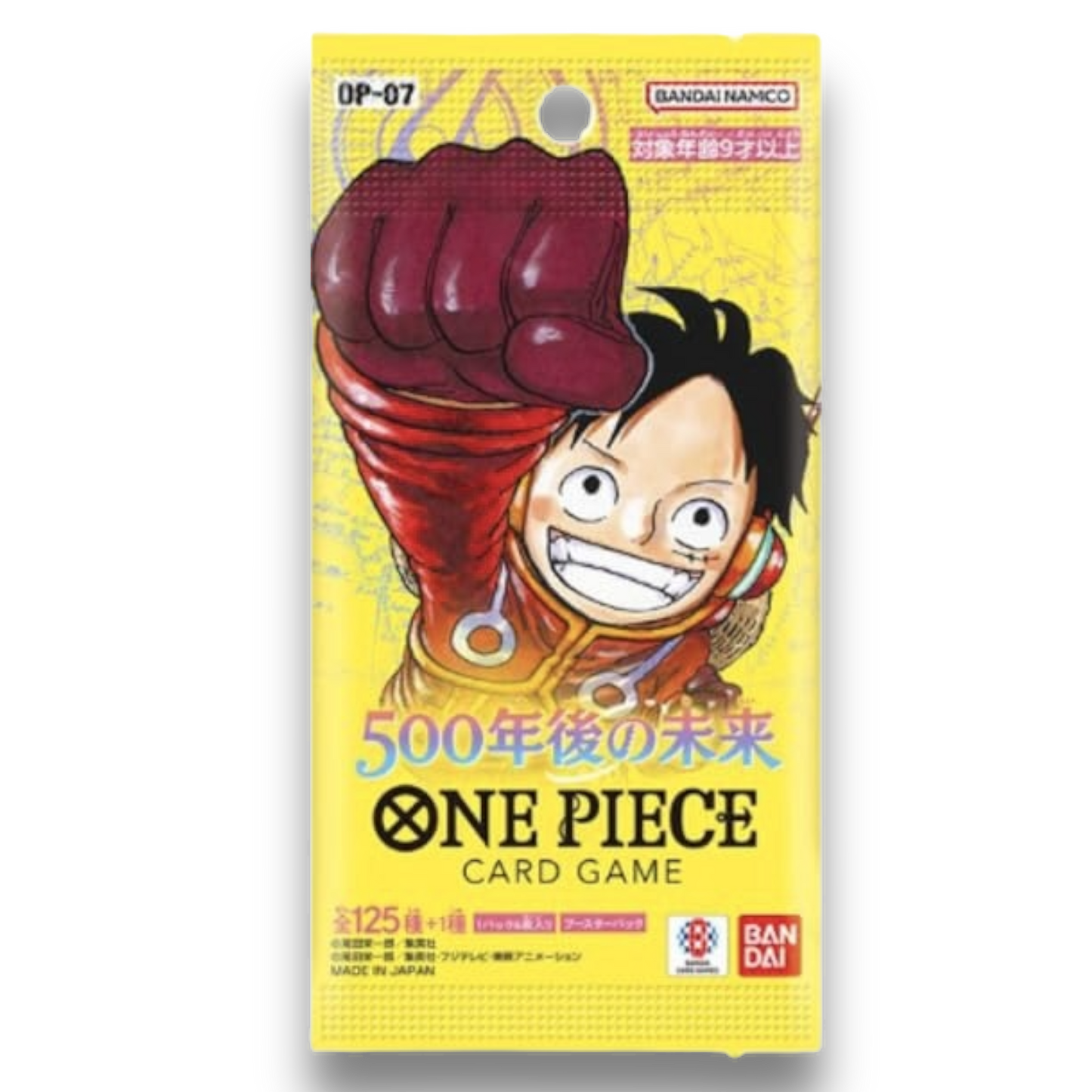 ONE PIECE TCG OP-07 - 500 years into the future JPN [Bustina Singola da 6 Carte]