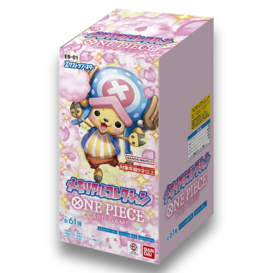 ONE PIECE TCG EB-01 - Memorial Collection JPN [Display Box 24 Bustine SEALED]