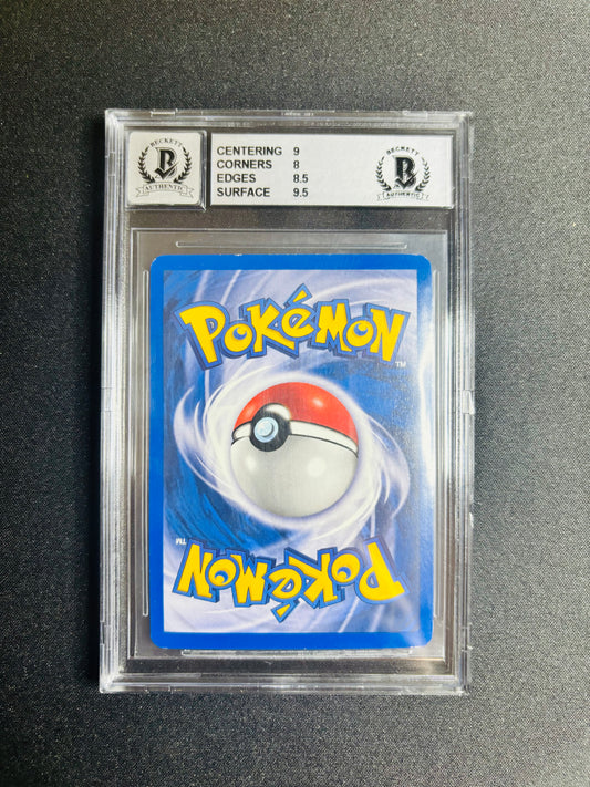 2000 TEAM ROCKET 1ST EDITION DARK BLASTOISE HOLO R #3 MITSUHIRO ARITA AUTHENTIC AUTOGRAPH BGS 8.5/10