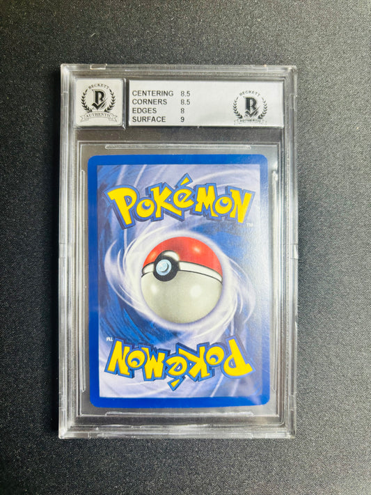 1999 BASE 1ST EDITION #4 CHARIZARD HOLO R THIN STAMP MITSUHIRO ARITA BGS 8.5/9