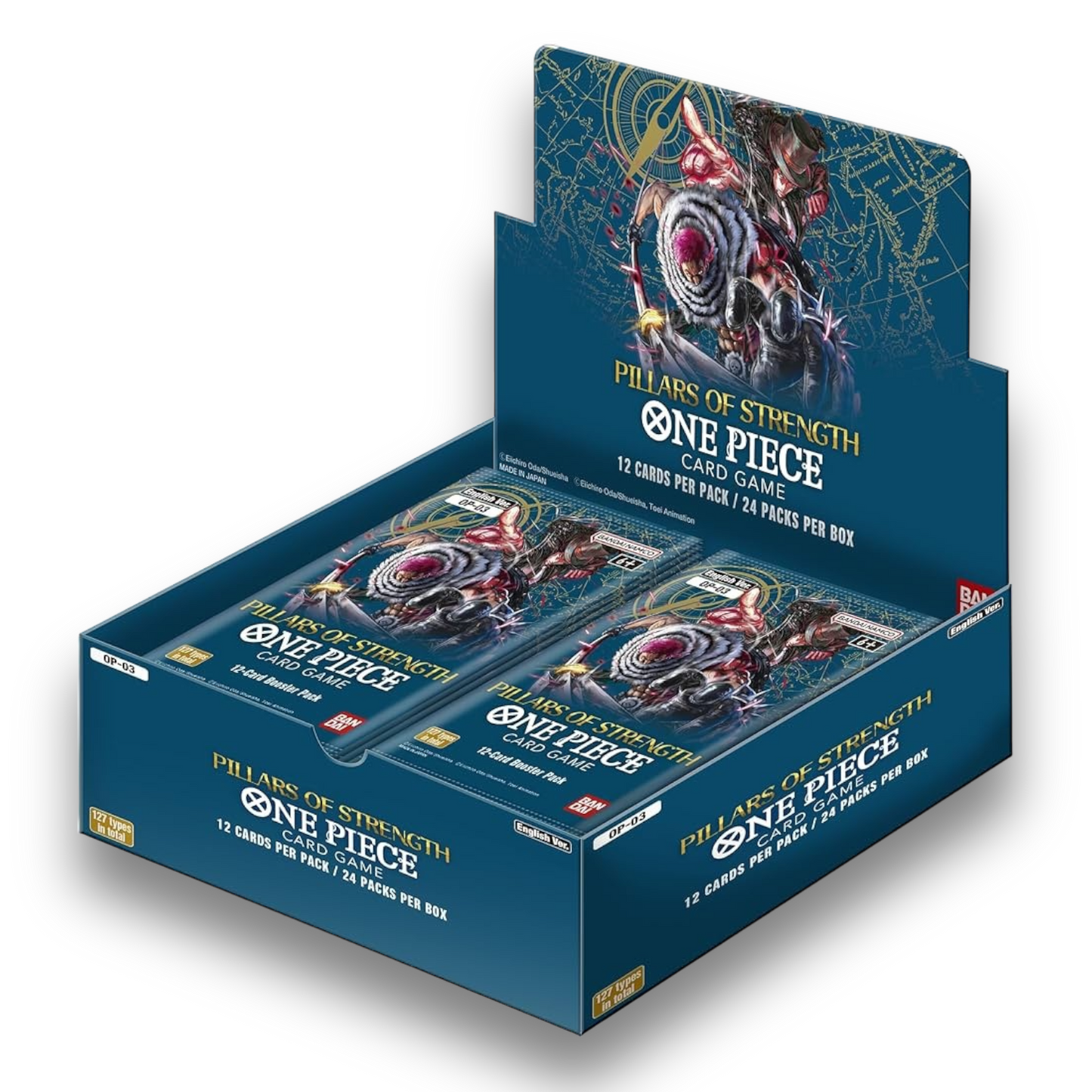 ONE PIECE TCG OP-03 - Pillars of Strength ENG [Display Box 24 Bustine SEALED]