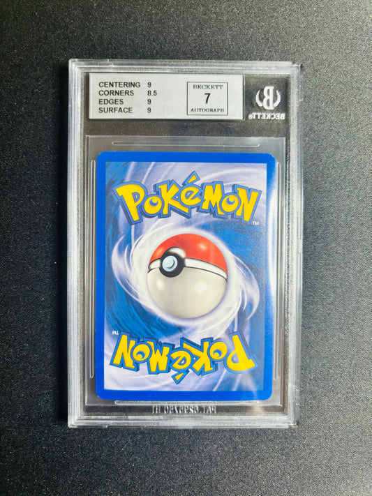 2004 EX FIRERED & LEAFGREEN GENGAR EX HOLO R #108 MITSUHIRO ARITA AUTHENTIC AUTOGRAPH BGS 9