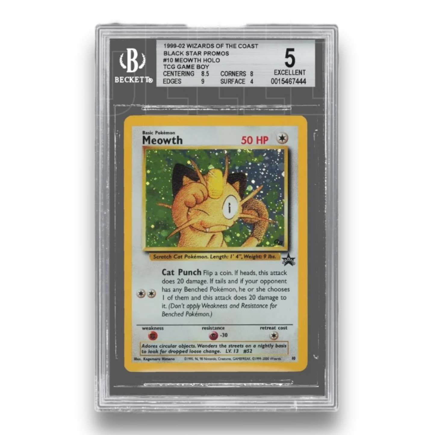 BECKETT GRADING - Servizio di Gradazione Standard [30 GG Lavorativi] *leggere la descrizione per spedire le tue carte a gradare*